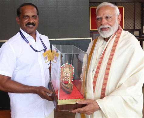 Modi prays at Thriprayar before Ayodhya Ram temple consecration ...