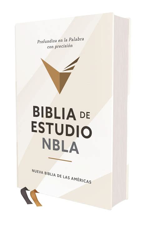 Buy Biblia de Estudio NBLA, Tapa Dura, Interior a Dos Colores: Nueva ...