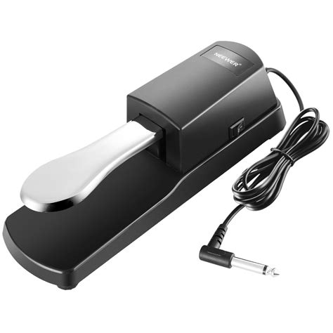 Neewer® Universal Piano-style Sustain Foot Pedal with Polarity Switch ...
