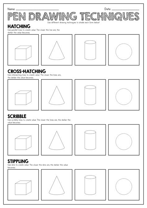 Image result for Drawing Practice Worksheets