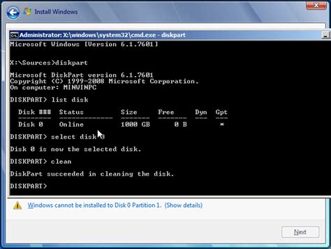 Image result for How to Install Windows 7 From Command Prompt
