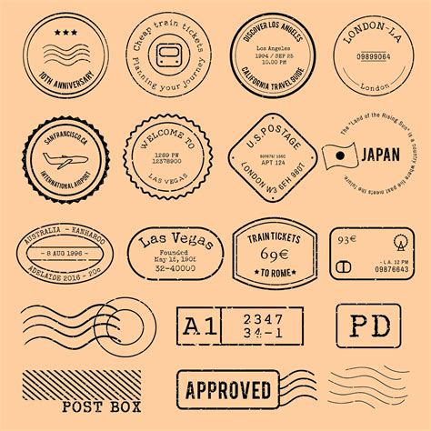 Image result for Stamp Vector