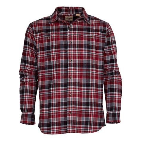 RedHead® Men’s Ozark Mountain Flannel Long-Sleeve Button-Down Shirt ...