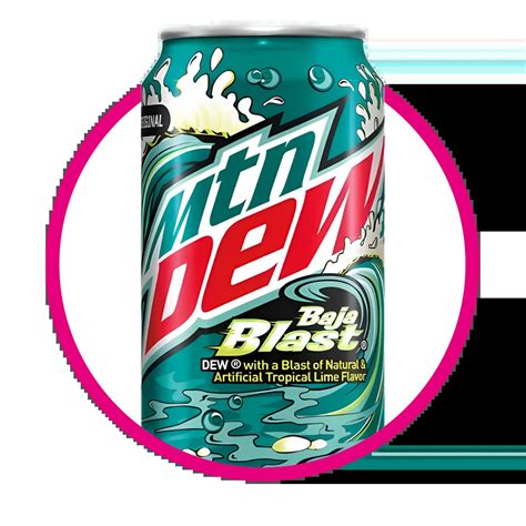 MTN DEW BAJA BLAST LATA 355ML - KOKOROCAO | Dulces Internacionales
