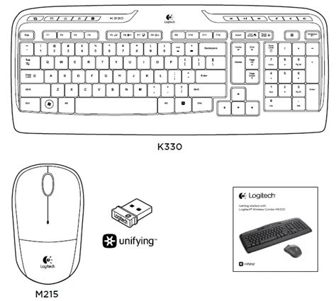Image result for Logitech K330 Keyboard Receiver