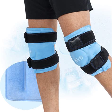 Buy REVIX Ice Packs for Knee Injuries Reusable, Gel Ice Wraps with Cold ...