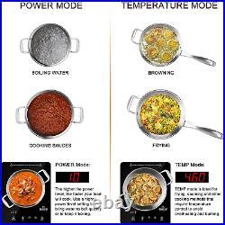 Built-In Countertop Burner Portable Induction Cooktop Sensor Touch Safety Lock | Cooktops Appliances