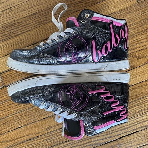 8.5 Baby Phat lace up shoes. #BabyPhat... - Depop