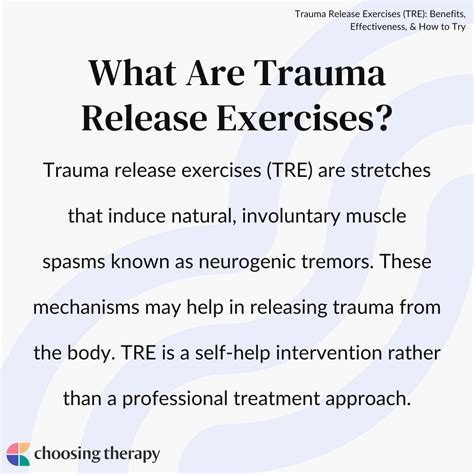 8 Trauma Release Exercises to Try at Home