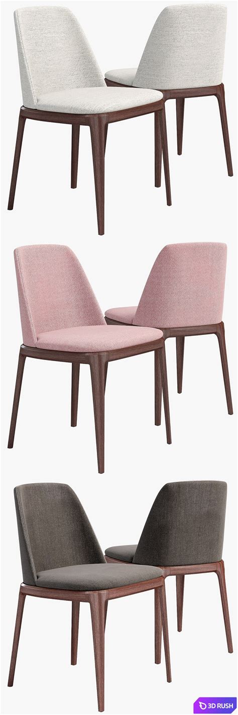 Poliform Grace Chair - 3drush.com