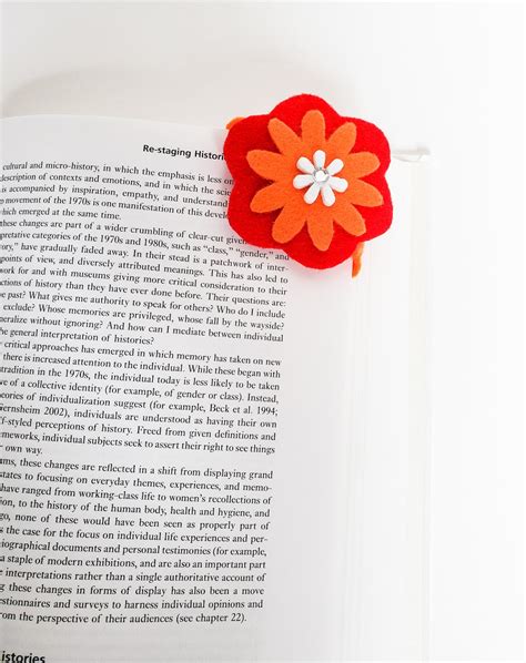 Flower Felt Corner Bookmarks - Etsy