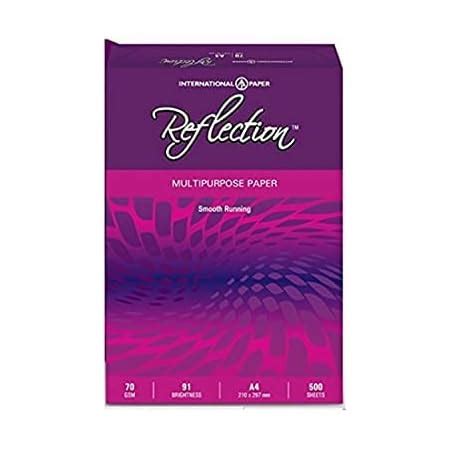 Reflection. Copier Paper, A4 Size,70 GSM, 500 sheets (PACK OF 1 ...