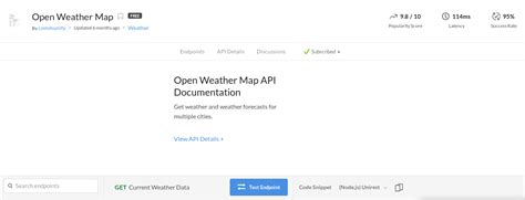 OpenWeatherMap API JavaScript 的图像结果