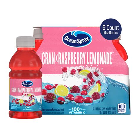 Ocean Spray® Cran-Raspberry Lemonade™ Cranberry Raspberry Lemonade ...