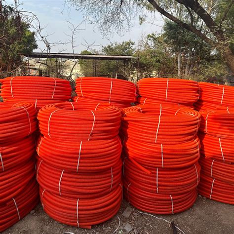 Hdpe double wall corrugated pipes, dwc hdpe pipe, underground cable co