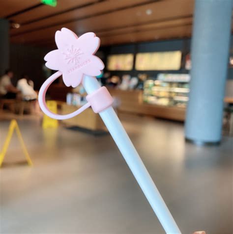 Starbucks Straw Cup Plug Pink Sakura Non disposable | Ubuy India