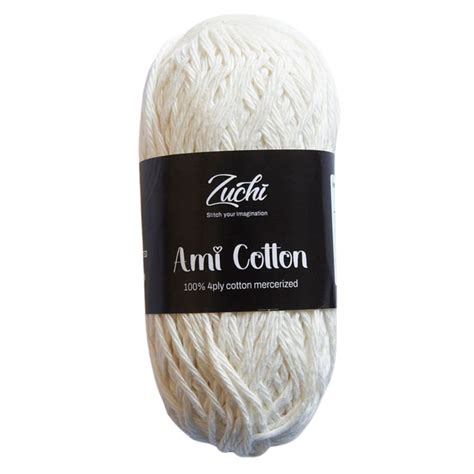 Buy Zuchi Ami Cotton Yarn for Amigurumi 4 Ply | Crochet | Knitting ...