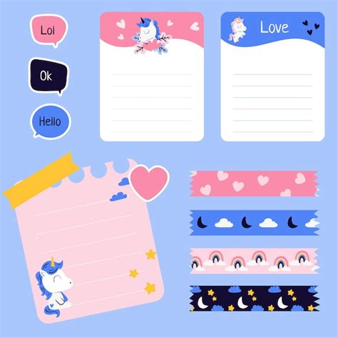 Printable Notebook Sticker Design 的图像结果