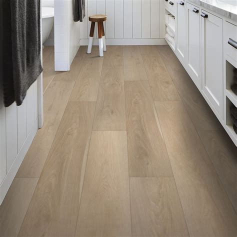 Pantheon HD+ Natural Bevel - Alabaster Vinyl Flooring