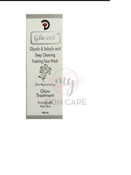 Buy Glu-cell Plus Face Wash from Senechio Pharma in India