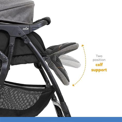 Buy Joie SMA Baggi 4WD Drift Baby Pram Carbon - Baby Stroller for Ages ...