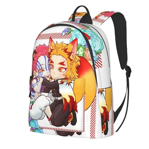 Anime Kimetsu Backpack Yaiba | School Demon Slayer Backpack - Backpack ...