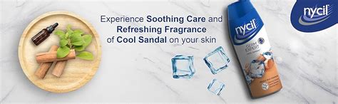 Nycil Cool Sandal Prickly Heat Talcum Powder, 150g (Cool Herbal 60g ...