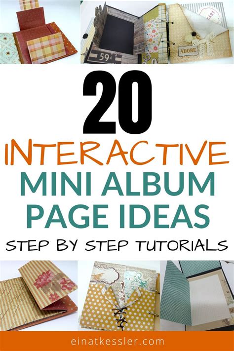 Image result for Page Tutorials for Mini Albums