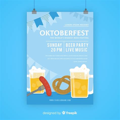 Plakat Oktoberfest Bilder - Kostenloser Download auf Freepik