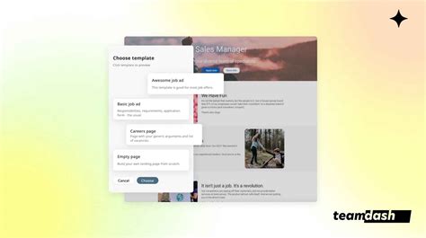 Image result for Job Advert Style