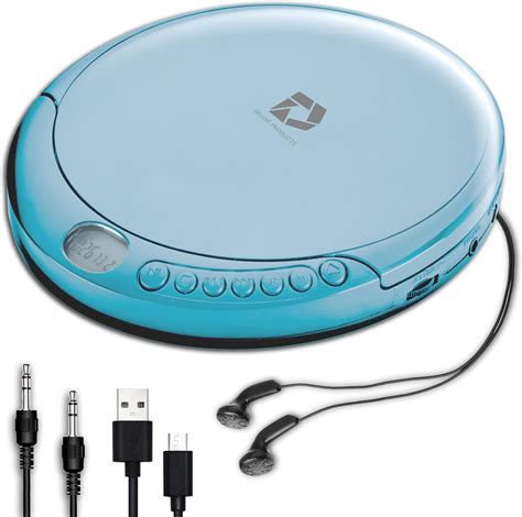 Amazon.com: Deluxe Products CD Player Portable with 60 Second Anti Skip ...