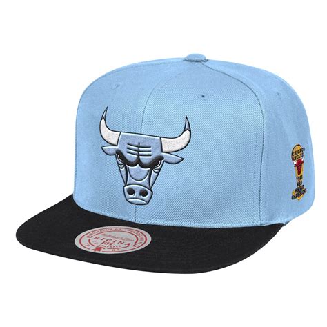 Mitchell & Ness Chicago Bulls 1991 World Champion Snapback Hat - Blue / OS