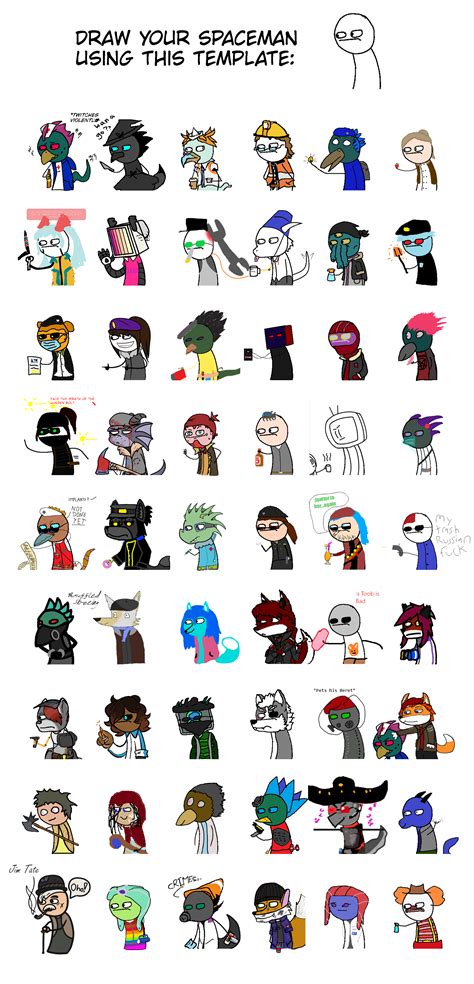 Draw Your Spaceman Meme - Graphics Section - Paradise