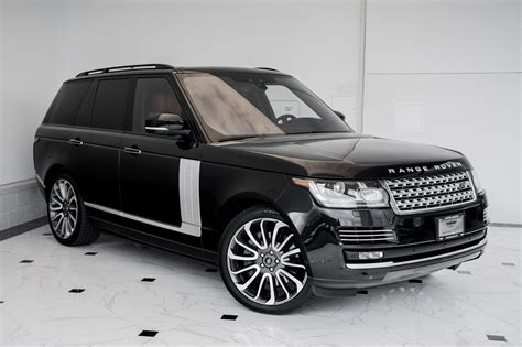 Used 2017 Land Rover Range Rover 5.0L V8 Supercharged Autobiography For Sale (Sold) | Exclusive ...