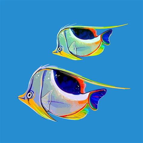 Fish illustration digital download Vectors - Download Free High-Quality ...