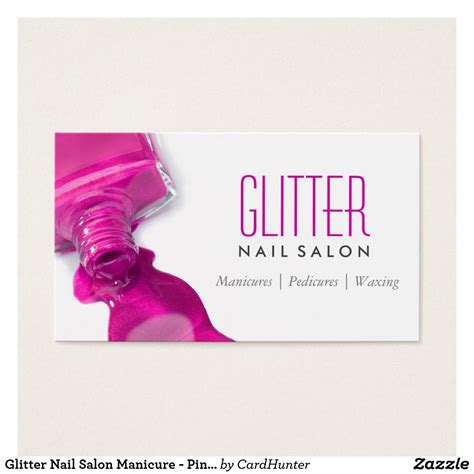 Nail Salon Business Cards 的图像结果