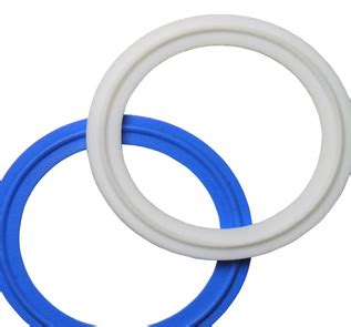 Sanitary Gaskets and PTFE/ Silicone/ Epdm Tri Clamp Seals manufacturer