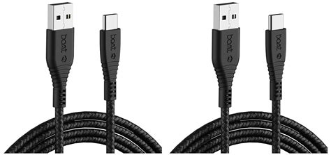 boAt Type C A325/A320 Tangle-free, Sturdy Type C Cable with 3A Rapid ...