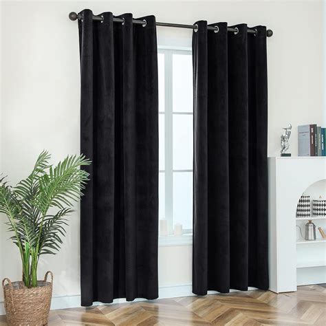 Black Window Curtains Net Curtains Voile Curtains Sheer Curtains