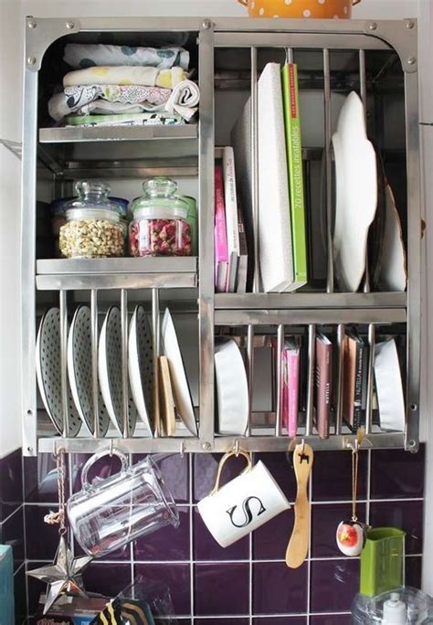 Winstar Utensil Kitchen Rack Steel Stainless Steel Sheet Wall Mount ...