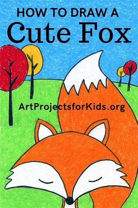 Image result for Cute Fox Drawing Tutorial