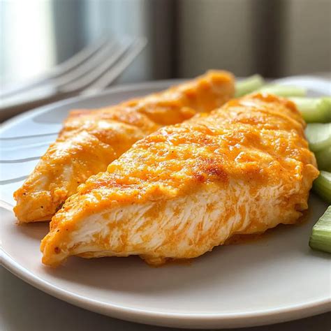 Spicy Baked Buffalo Chicken Breasts Recipe for Easy Weeknight Dinner ...