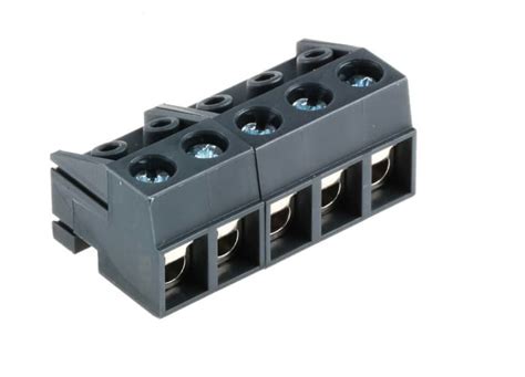 RS PRO | RS PRO PCB Terminal Block, 5-Contact, 5mm Pitch, Through Hole ...