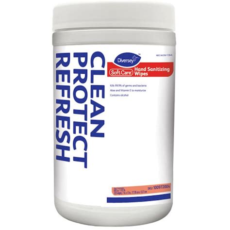 Diversey 325-Pack 325-Count Hand Sanitizer Wipes in the Hand Sanitizers ...