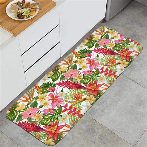 Amazon.com: Kitchen Mat Rugs Cushioned Chef Soft Non-Slip Rubber Back ...