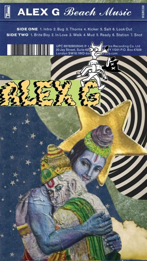 #alexg #beachmusic #wallpaper | Beach music, Alex g, Iconic album covers