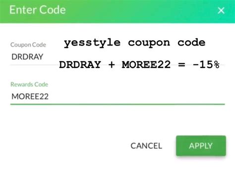 Image result for Code Parrainage YESSTYLE