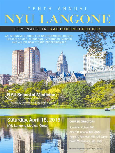Fillable Online webdoc nyumc TENTH ANNUAL NYU LANGONE - NYU Langone ...