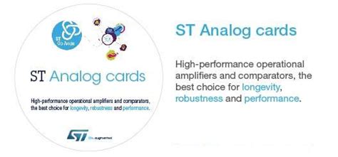 Operational Amplifiers (Op Amps) - STMicro | Mouser