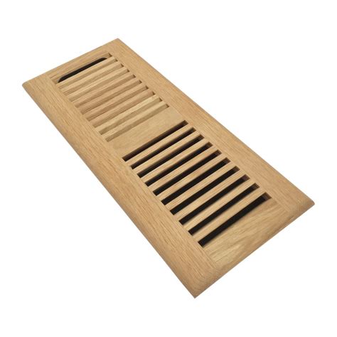 Homewell Red Oak Wood Floor Register Vent Cover, Drop in Vent with ...
